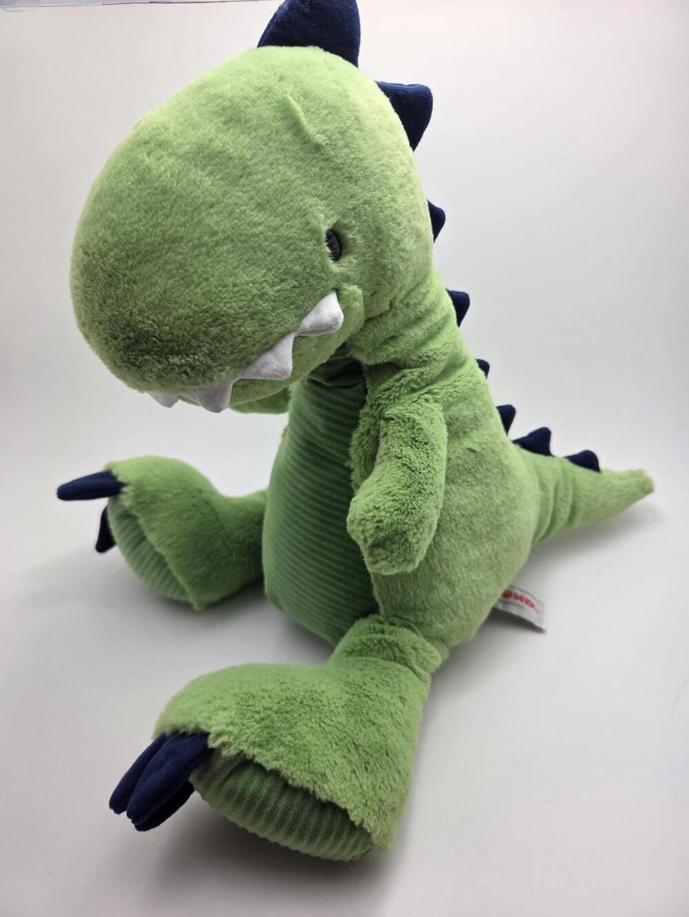 Vintage Gund Green Dinosaur Plush (12 inch)
